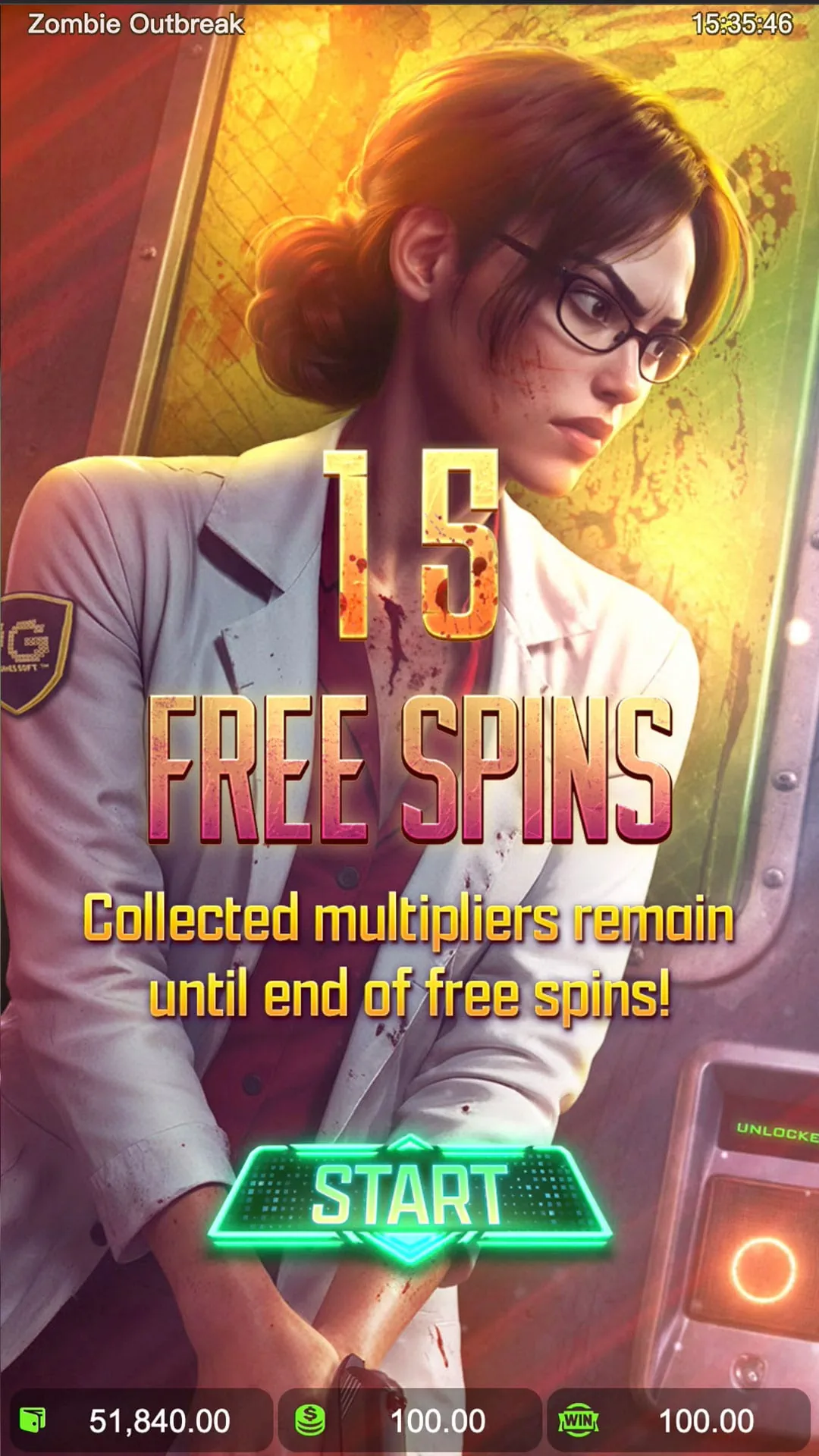 Survival Spins do Zombie Outbreak com multiplicadores progressivos nos Wilds militares