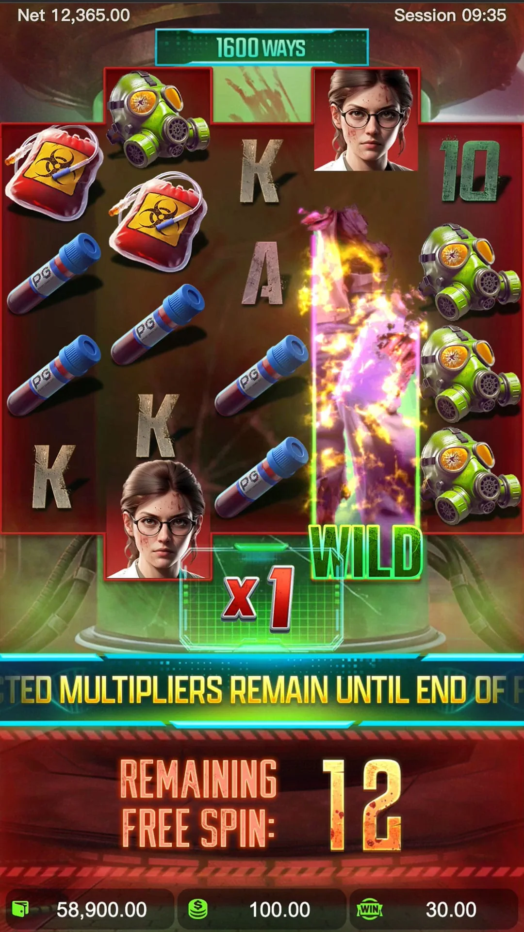 Análise matemática detalhada do slot Zombie Outbreak mostrando distribuição de pagamentos